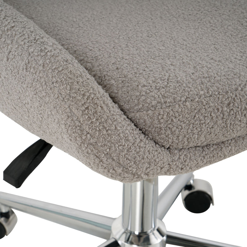 Adjustable And Space-Saving Chair With Golden Electroplated Legs