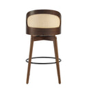 Como - Indoor Wood Barstool (Sey of 2)