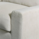 4 Seater Oversized Sectional Sofa With 2 Ottoman And 2 Pillows