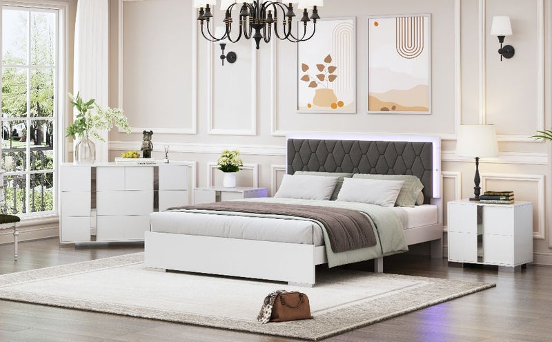 Upholstered Bedroom Set