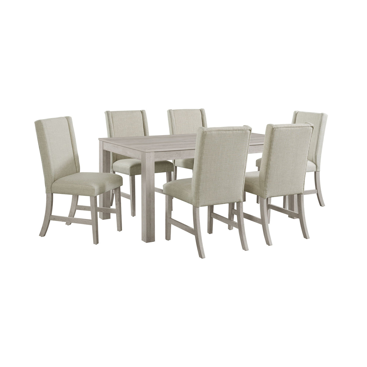 Eleanor 2.0 Standard Height Dining Set in Light Brown by Elements International, view 6
