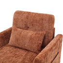Multifunctional Chenille Recliner Sofa With Storage And Phone Bracket