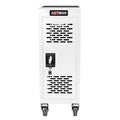 16 Bay Mobile School Charging Cart Station For Chromebook, Tablet And Laptop Computer With Power Strip Included