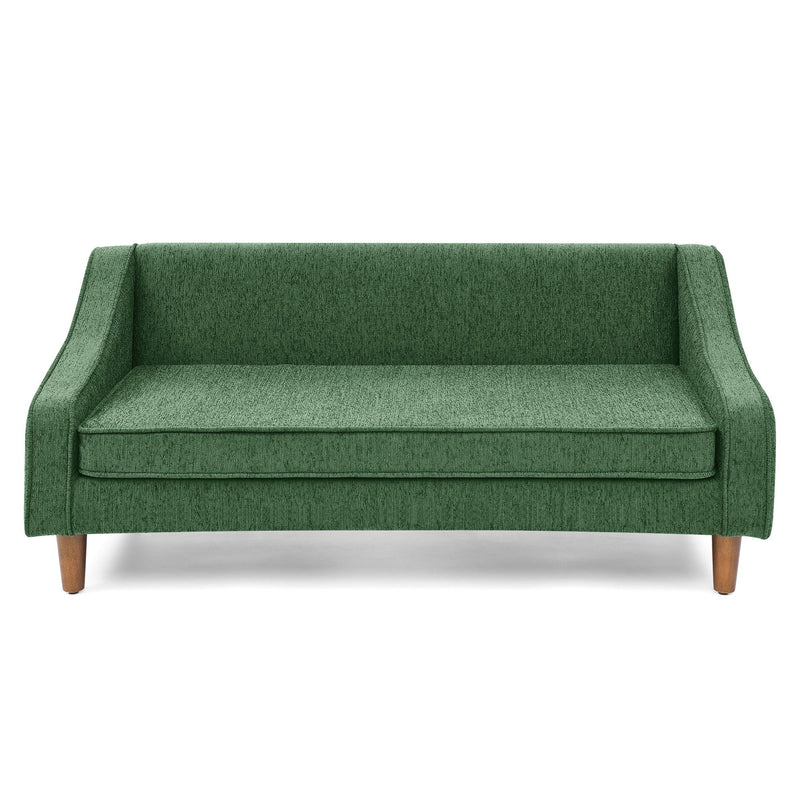 Modern Durable Elevated Dog Sofa Bed With Irregular Armrest Design