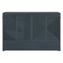 Murphy Bed With Large Drawer, USB Ports And Outlets