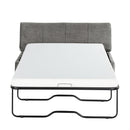 Twin Size Folding Ottoman Sleeper Bed With Mattress Convertible Guest Bed