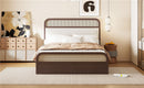 Platform Bed With Trundle And 2 Drawers