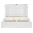 Murphy Bed With Drawer And A Set Of Sockets & USB Ports, Pulley Structure Design