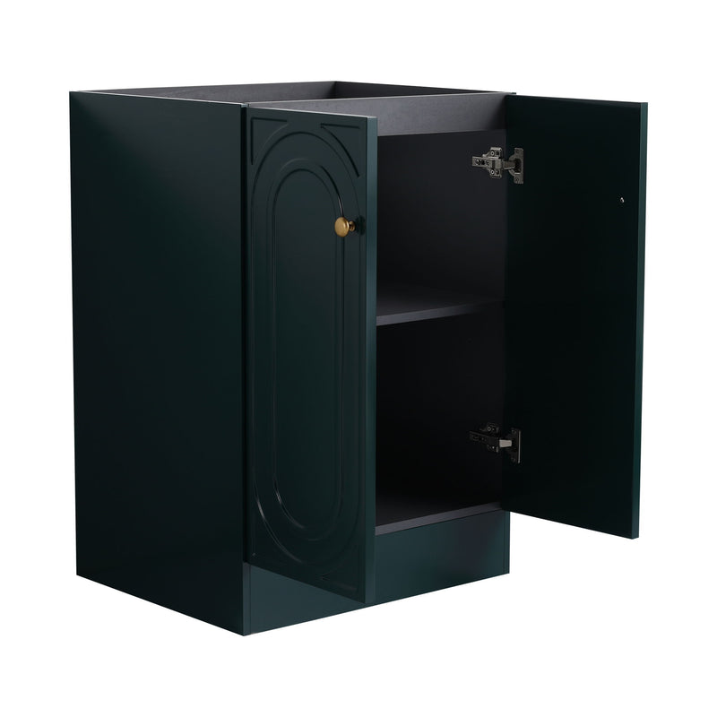Modern Freestanding Bathroom Vanity With Soft Close Cabinet Doors