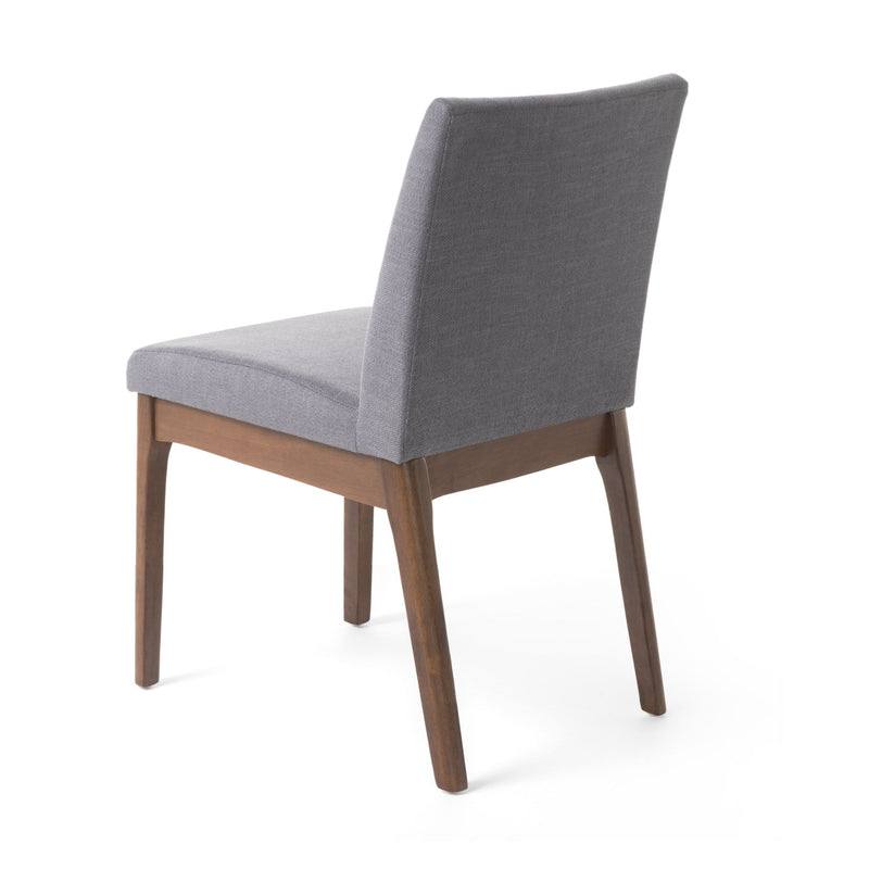 Contemporary Fabric Comfort Dining Chairs (Set of 2)