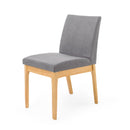 Contemporary Dining Chair SetWith Upholstered Fabric