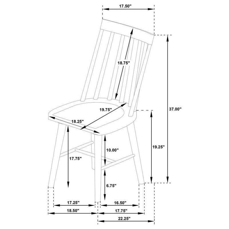 Middleton - 106" Extension Leaf Dining Set