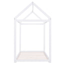 Wooden House Shaped Bed