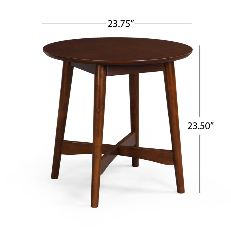 Mid Century Modern End Table - Walnut