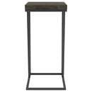 Carly - Expandable Engineered Wood C-Shaped Side Table