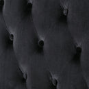 Nurturing - Upholstered Loveseat With Wing Back And Diamond Tufting