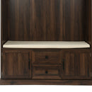 Hall Tree With 3 Hooks, Coat Hanger, Entryway Bench, Storage Bench, 3 In 1 Design