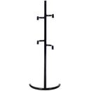 Indoor Bike Rack Stand For 1 - 2 Bicycles With Adjustable Arms - Black