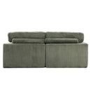 Double Chaise Lounge Chair, Oversized Upholstered Sleeper Cloud Couch