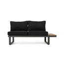 Sterling - Outdoor V Shaped 5 Seater Sofa Set With Cushions