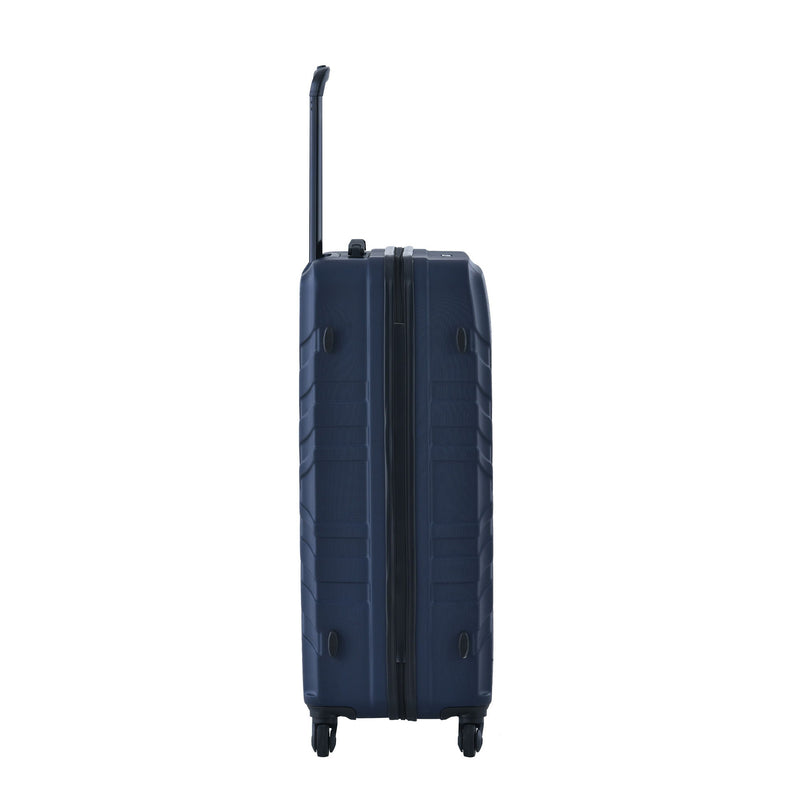 3 Piece Luggage Sets Lightweight Suitcase With Two Hooks, Spinner Wheels, Tsa Lock, Durable Hard Shell