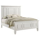Sandy Beach - Panel Bed with High Headboard - Atlantic Fine Furniture Inc