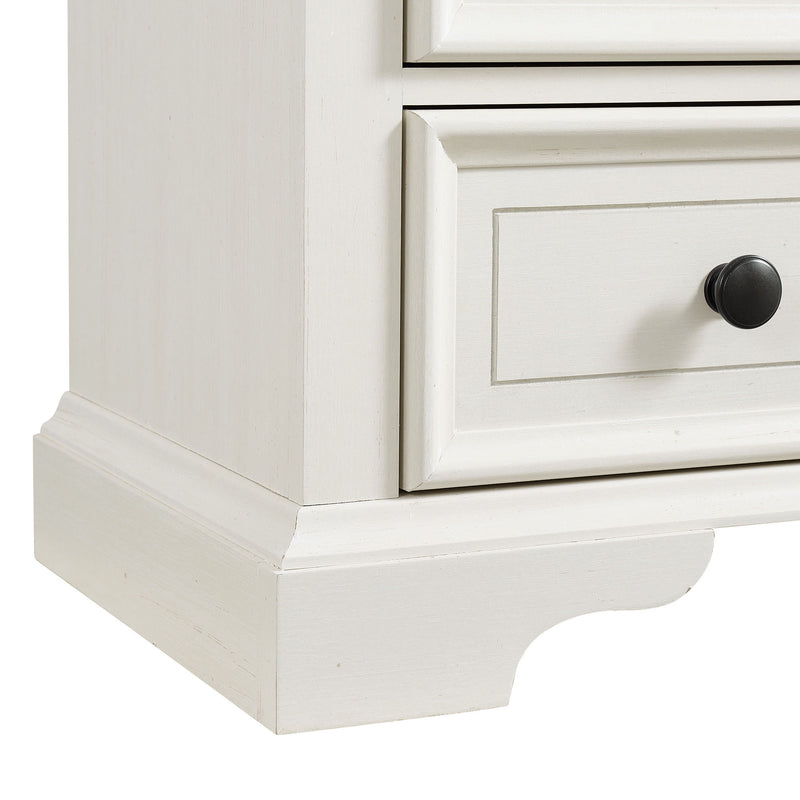 Eastwood - Youth 7-Drawer Dresser - Brown And White