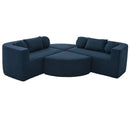 Boneless - Couch Modular Sectional Sofa With Deep Seating And Curved Design