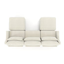 Stylish Sofa With Ottoman And Lumbar Pillows, Ergonomic Design