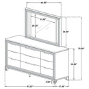 Marmore - 9-Drawer Dresser