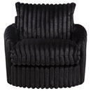 Sarco - Corduroy Upholstered Swivel Accent Arm Chair