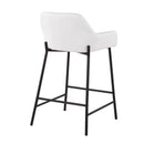 Daniella - Contemporary Fixed Height Counter Stool (Set of 2)