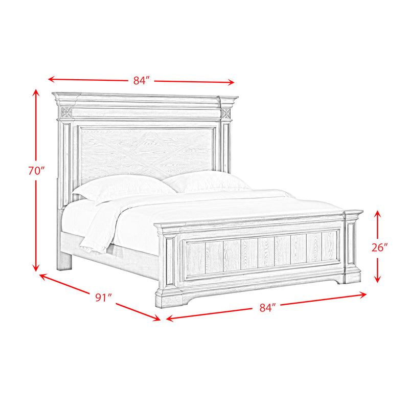 Glenmore - Panel Bed