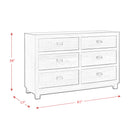 Harlington - 6-Drawer Dresser