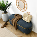 Modern Ottoman Bench Upholstered Seating With Storage