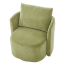 360° Modern Swivel Chair With Upholstered Curved Design