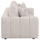 Burnett - Chenille Upholstered Wide Arm Sofa