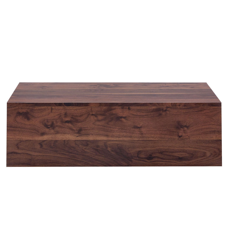 Modern Coffee Table With Light Wood Texture Pattern