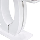 Modern Minimalist Rectangular Counter Bar Table