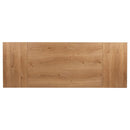 Middleton - 106" Extension Leaf Dining Table - Natural Brown