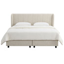 Adonia - Queen Bed With Storage - Beige
