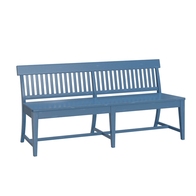 Haidel - Dining Bench - Blue