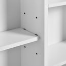 Bathroom Medicine Cabinet With Mirror, Wall Mounted Mirror Cabinet & Storage Organizer, Over The Toilet Storage White Storage Cabinet For Bathroom - White