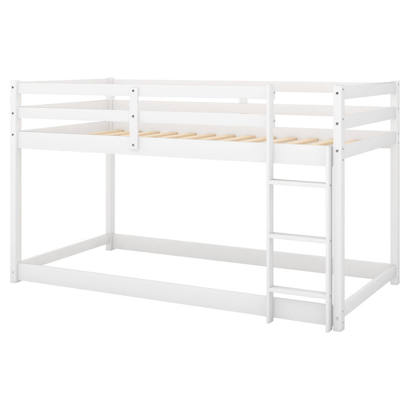 Floor Bunk Bed With Ladder