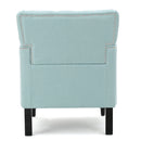 Harrison - Tufted Club Chair With Button Tufted Back And Birch Wood Legs
