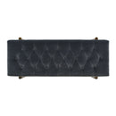 Aria - Upholstered Gold Accent Bench