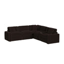 Corsicana - 6 Piece Sectional Set - Masis Espresso