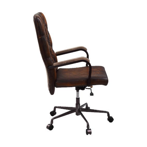 Noknas - Office Chair - Brown Lether