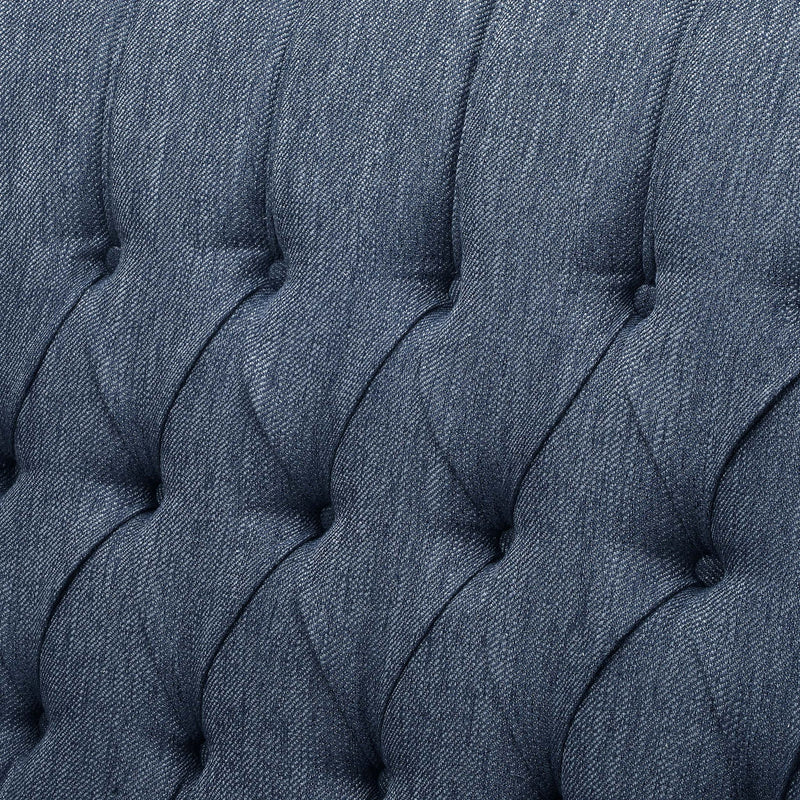Dunham - Contemporary Fabric Tufted Oversized Pushback Recliner