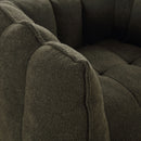 Soft Chenille Bean Bag Chair With High Resilient Foam